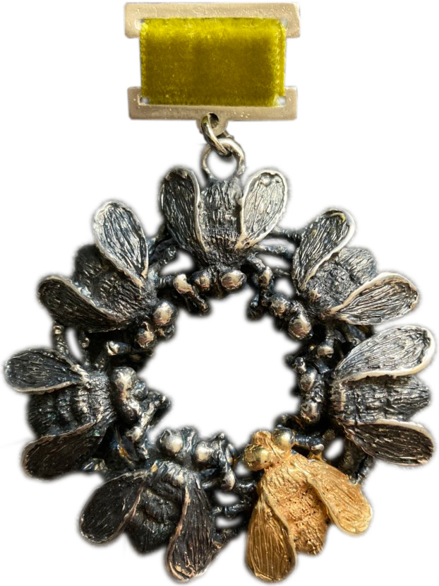 Латунная брошь ''Фауна'' Shabut jewelry BOF0002