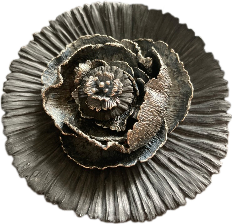 Фарфоровая подвеска ''Цветок'' Shabut jewelry F0004