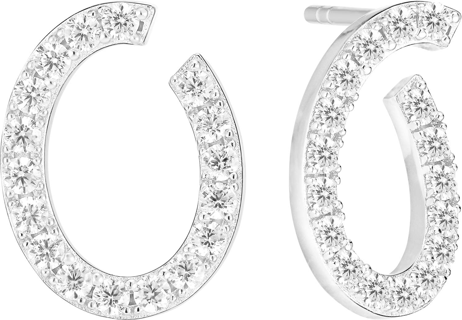 Серебряные серьги SIF JAKOBS SJ-E2321-CZ c фианитом