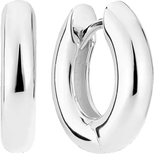 Серебряные серьги хаггисы SIF JAKOBS SJ-E2470