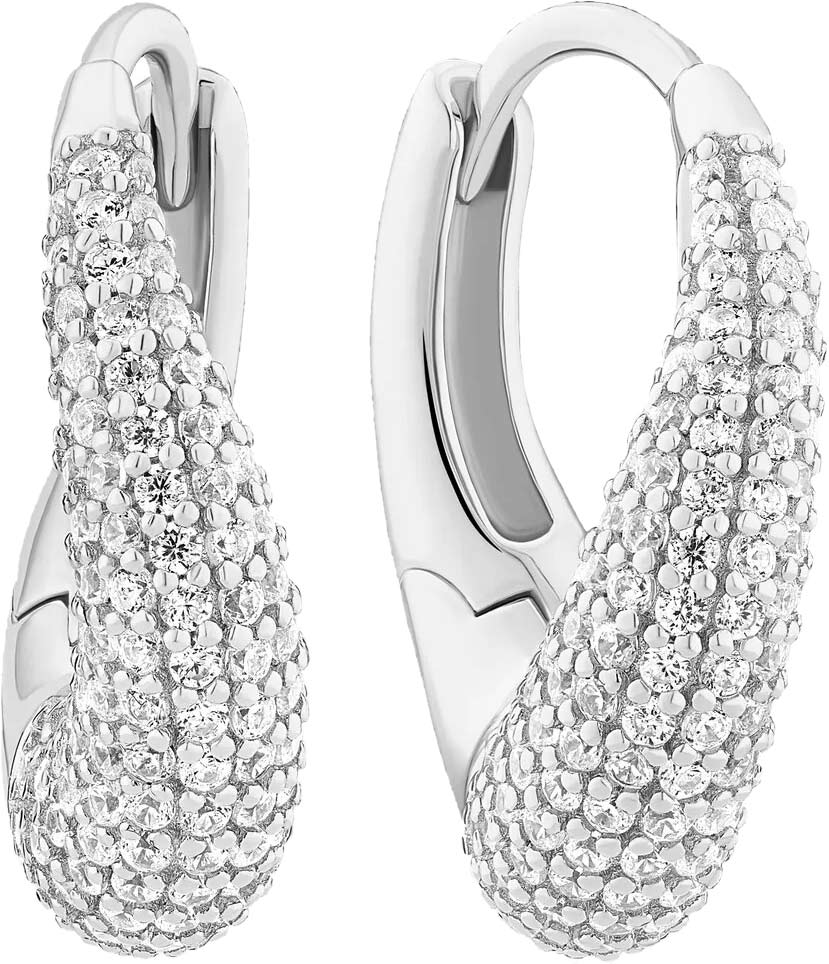 Серебряные серьги SIF JAKOBS SJ-E2482-CZ c фианитом