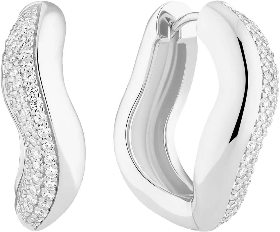 Серебряные серьги SIF JAKOBS SJ-E2483-CZ c фианитом