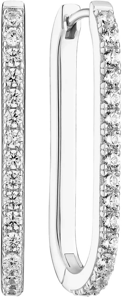 Серебряные серьги SIF JAKOBS SJ-E42211-CZ c фианитом
