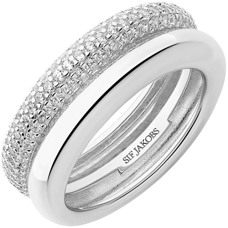 Серебряное кольцо SIF JAKOBS SJ-R2476-CZ c фианитом