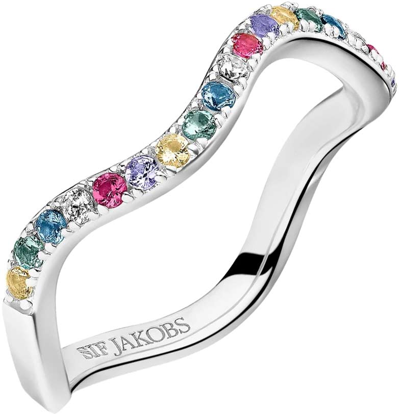 Серебряное кольцо SIF JAKOBS SJ-R3869-XCZ c фианитом