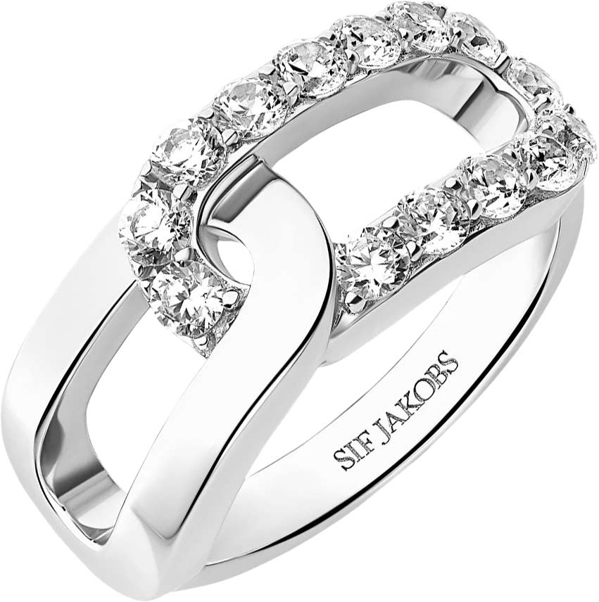 Серебряное кольцо SIF JAKOBS SJ-R42238-CZ c фианитом