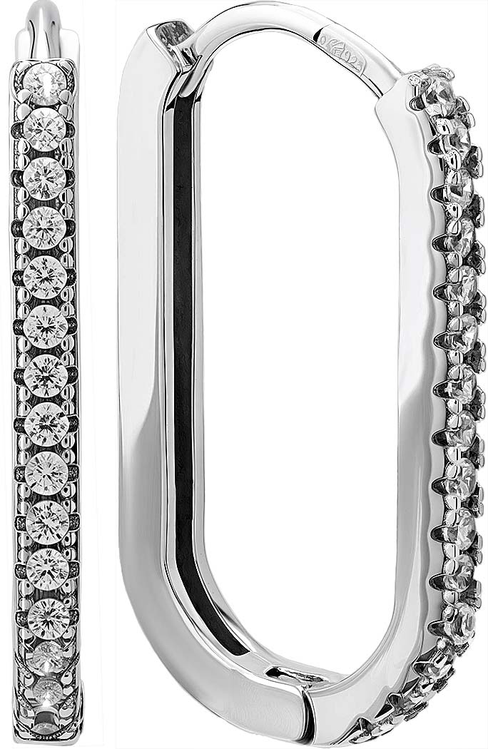 Серебряные серьги Silver Wings 0211322367A с кубическим цирконием