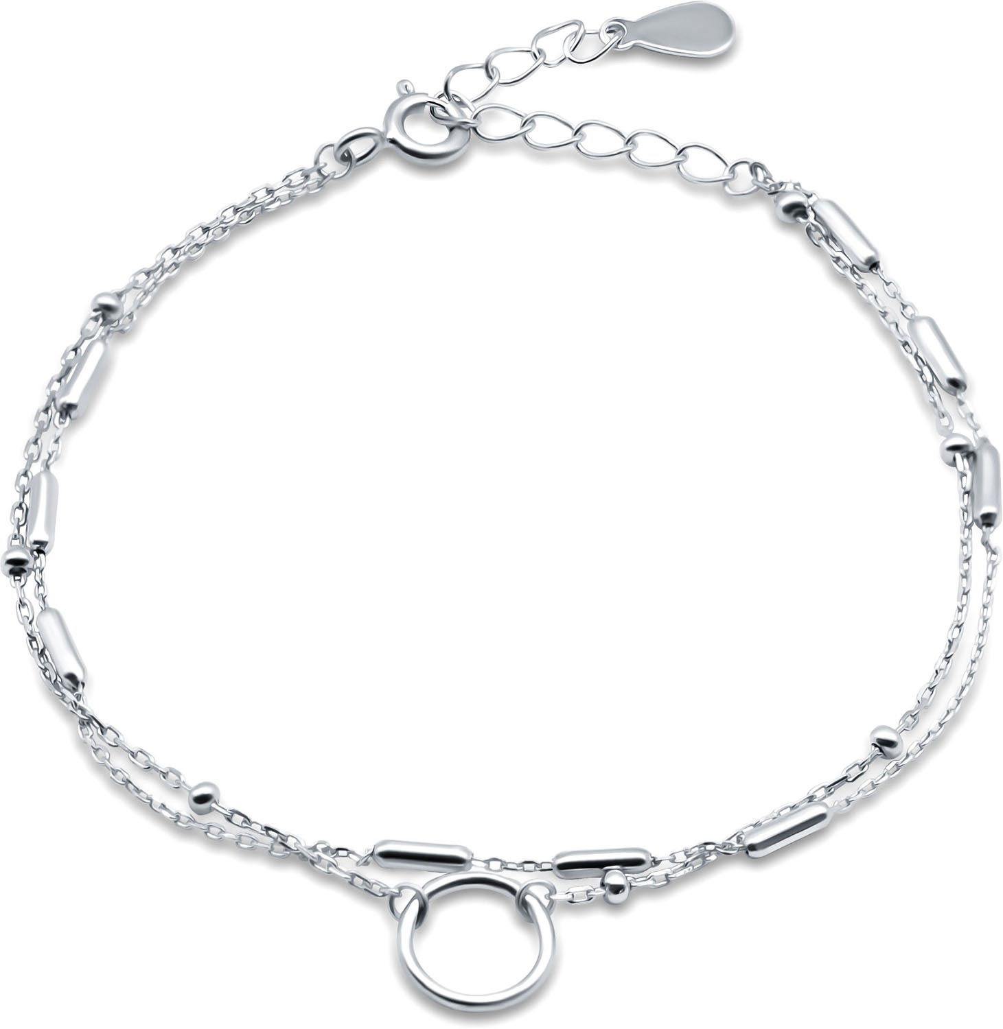 Серебряный браслет цепь Silver Wings 04D2SD2709-145