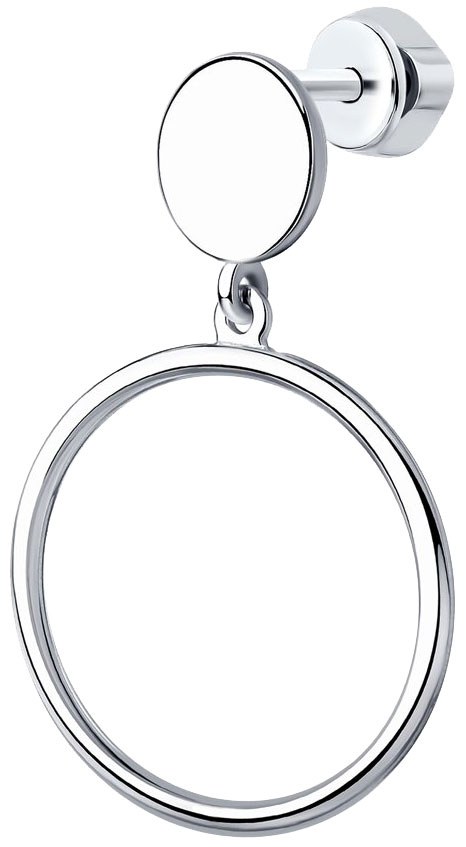 Серебряная моносерьга SKLV 94170086