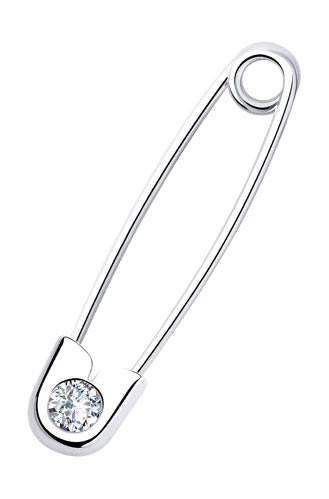 Серебряная одиночная серьга SKLV 94170157 с фианитом