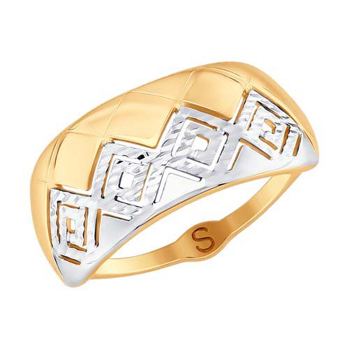 Золотое кольцо SOKOLOV 017742_s