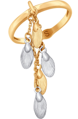 Золотое кольцо SOKOLOV 017769_s