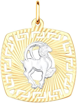 Золотой кулон SOKOLOV 031643