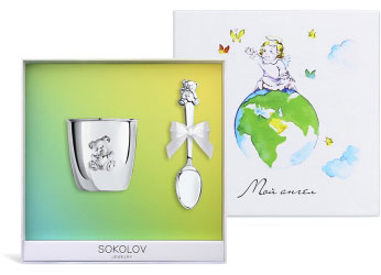 Подарочный набор ''Мишка'' SOKOLOV 24023