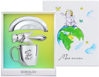 Подарочный набор ''Мишка'' SOKOLOV 24037