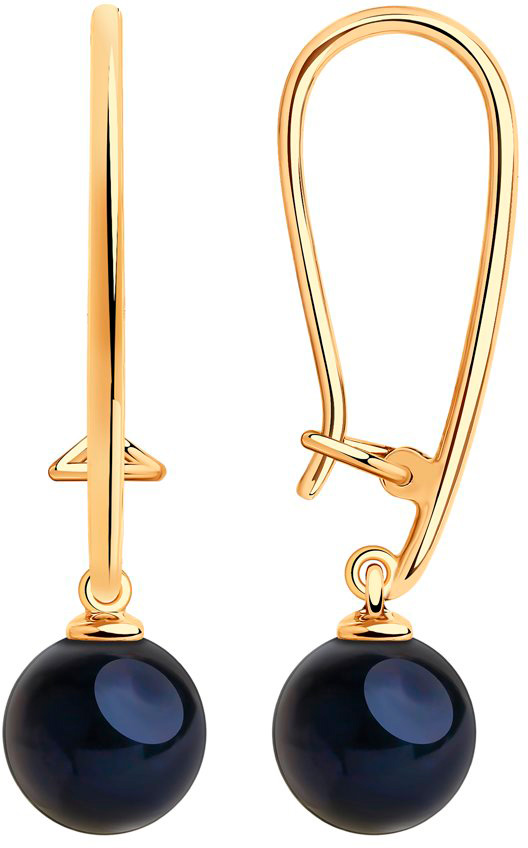 Золотые серьги SOKOLOV 792358_s c жемчугом