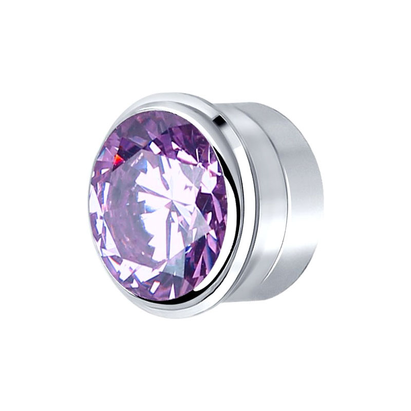 Серебряная вставка SOKOLOV 81030140 с фианитом Swarovski