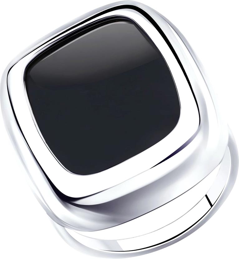 Серебряный перстень SOKOLOV 83010076 с агатом