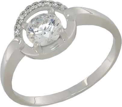Серебряное кольцо SOKOLOV 94010489 с фианитами
