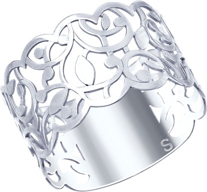 Серебряное кольцо SOKOLOV 94012504_s