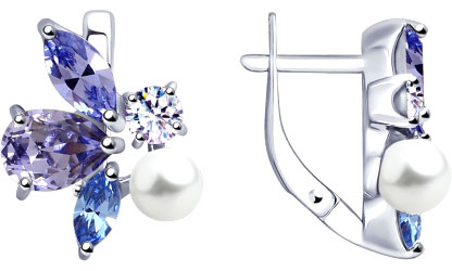 ���������� ������ SOKOLOV 94023050 � �������� Swarovski, ����������� Swarovski