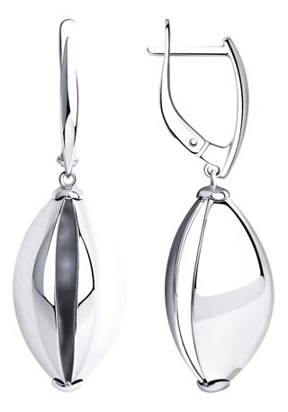 Серебряные серьги с подвесками SOKOLOV 94024080