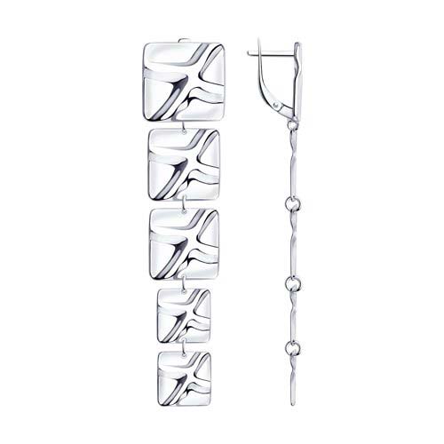 Серебряные серьги SOKOLOV 94024111_s