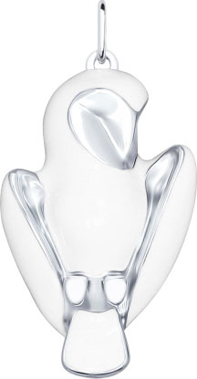 Серебряный кулон SOKOLOV 94031749_s c эмалью