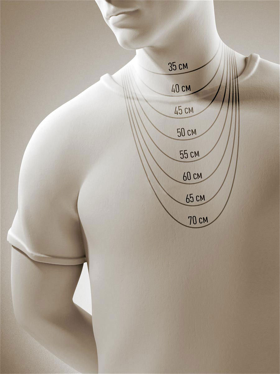Мужская серебряная цепочка на шею SOKOLOV 988140704_s с плетением бисмарк —купить в AllTime.ru — фото, отзывы