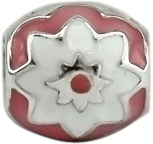 Серебряный шарм Национальное Достояние 3703860S-nd c эмалью