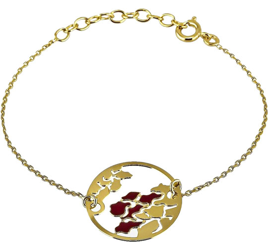 Латунный браслет цепь Georges Legros 70159100101180-gl