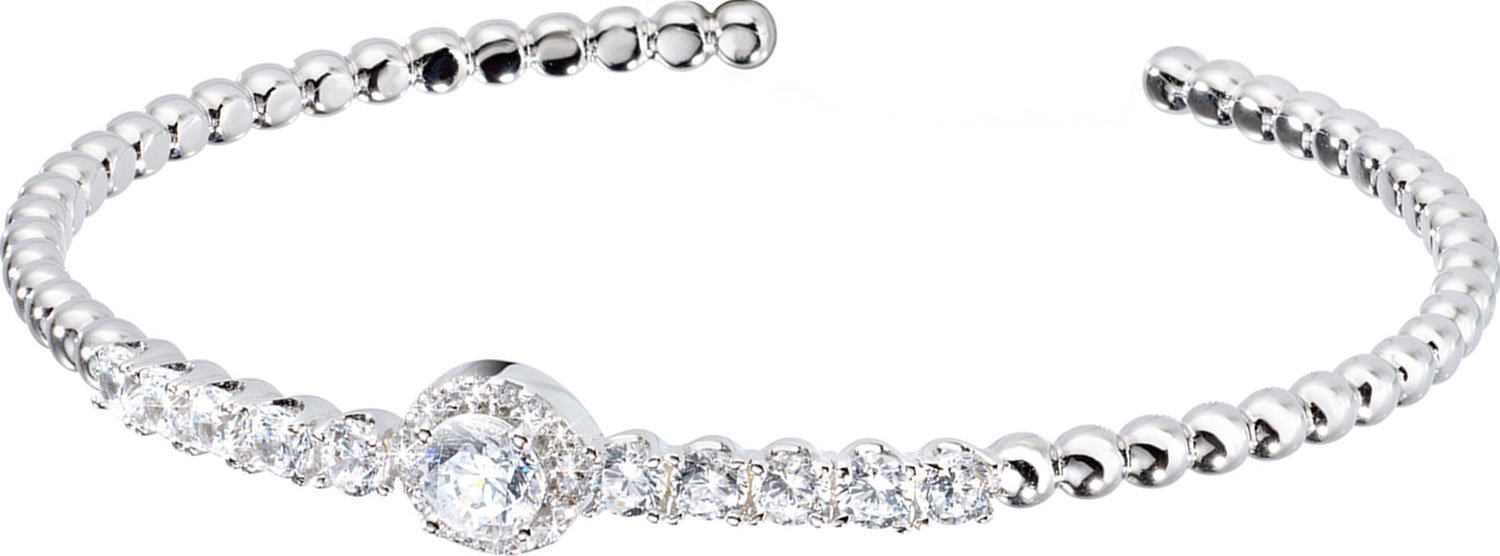 Серебряный открытый браслет Morellato SAIW07 с кубическим цирконием