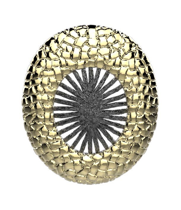 Серебряный кулон Spika Gold 3496-001-12