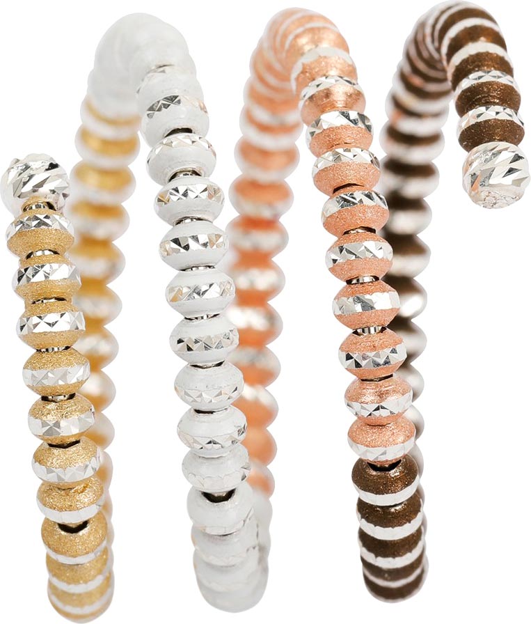 Серебряное открытое кольцо Sugar SG02031-ZOLOTOJ-KORICHNEVYJ-BELYJ-ROZOVYJ с эмалью