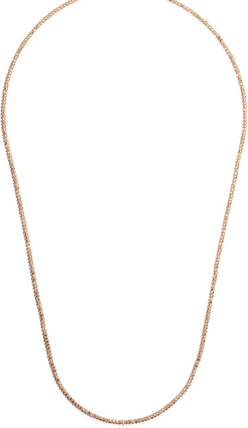 Серебряное колье Sugar SG04012-BEZHEVYJ с эмалью