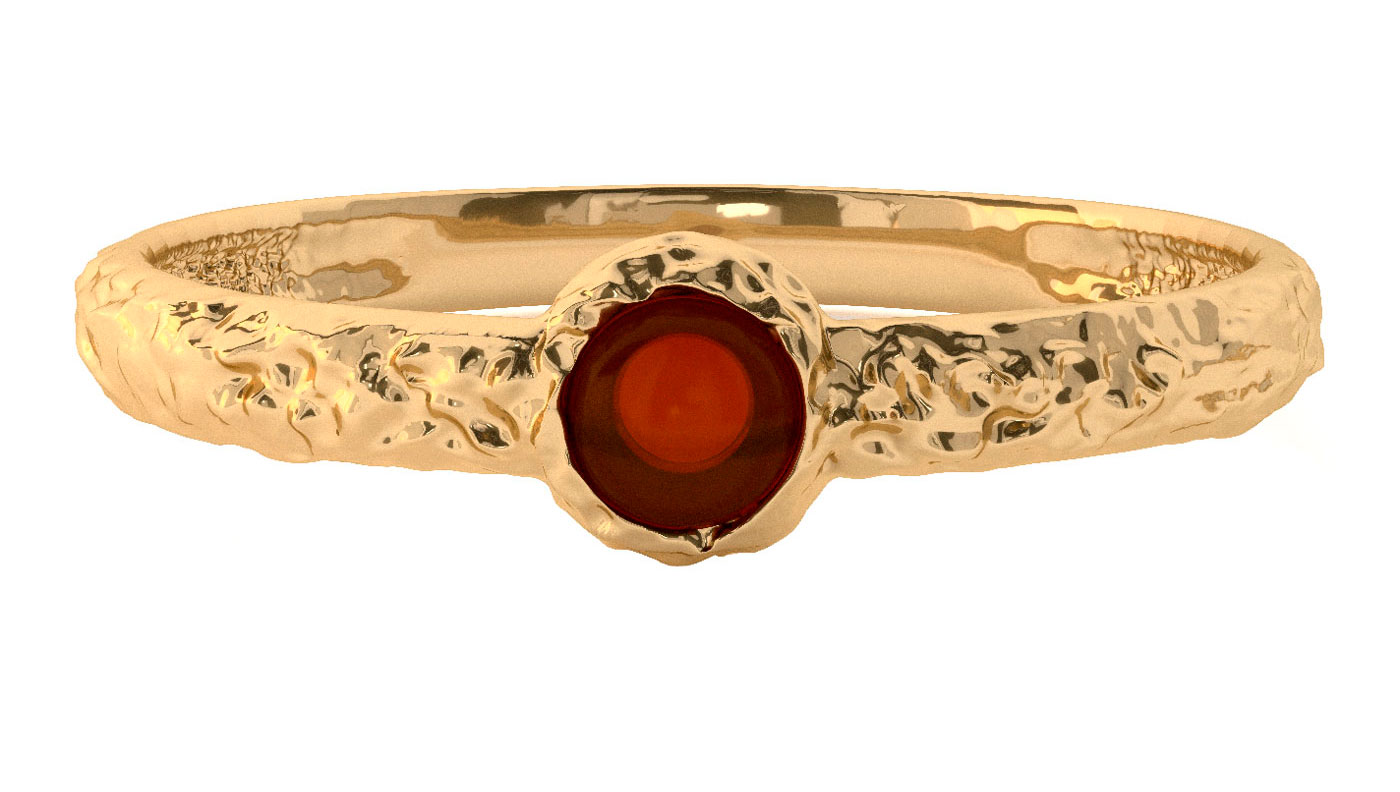 Серебряное кольцо Sun Stone R20001ZK с янтарем