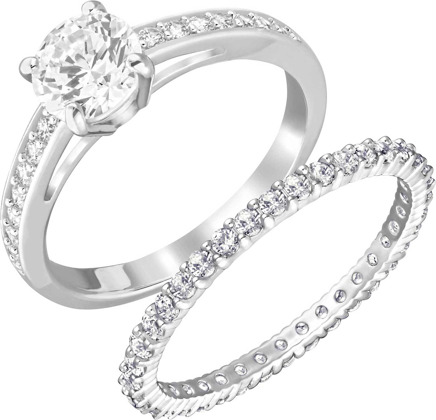 Наборное кольцо Swarovski Attract 5184981