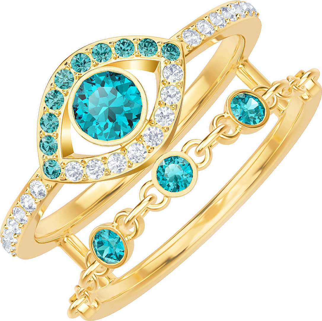 Кольцо Swarovski ''Амулет от сглаза'' 5379721
