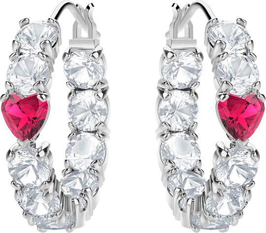 Серьги кольца конго Swarovski 5391763