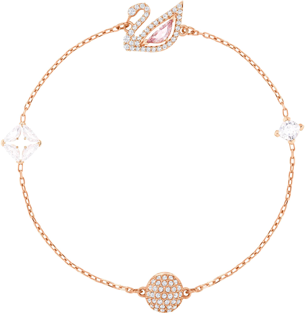 Браслет цепь Swarovski Swan 5485876