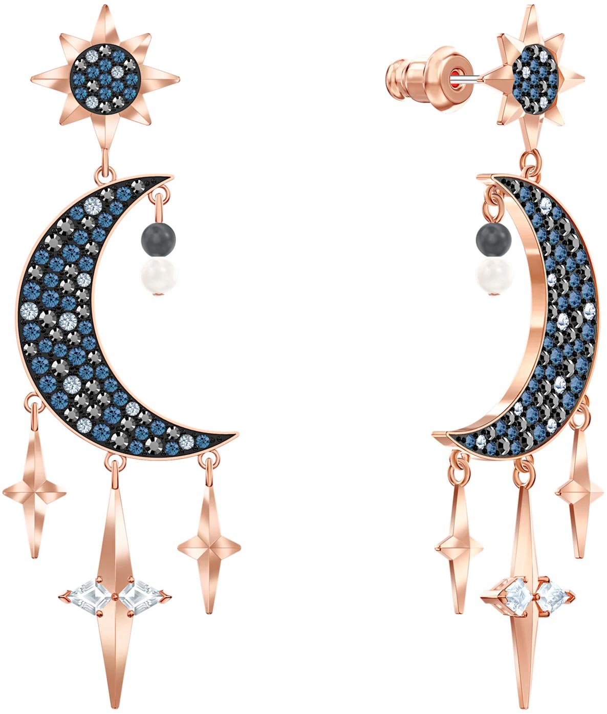 Серьги длинные с подвесками Swarovski Symbol 5489536