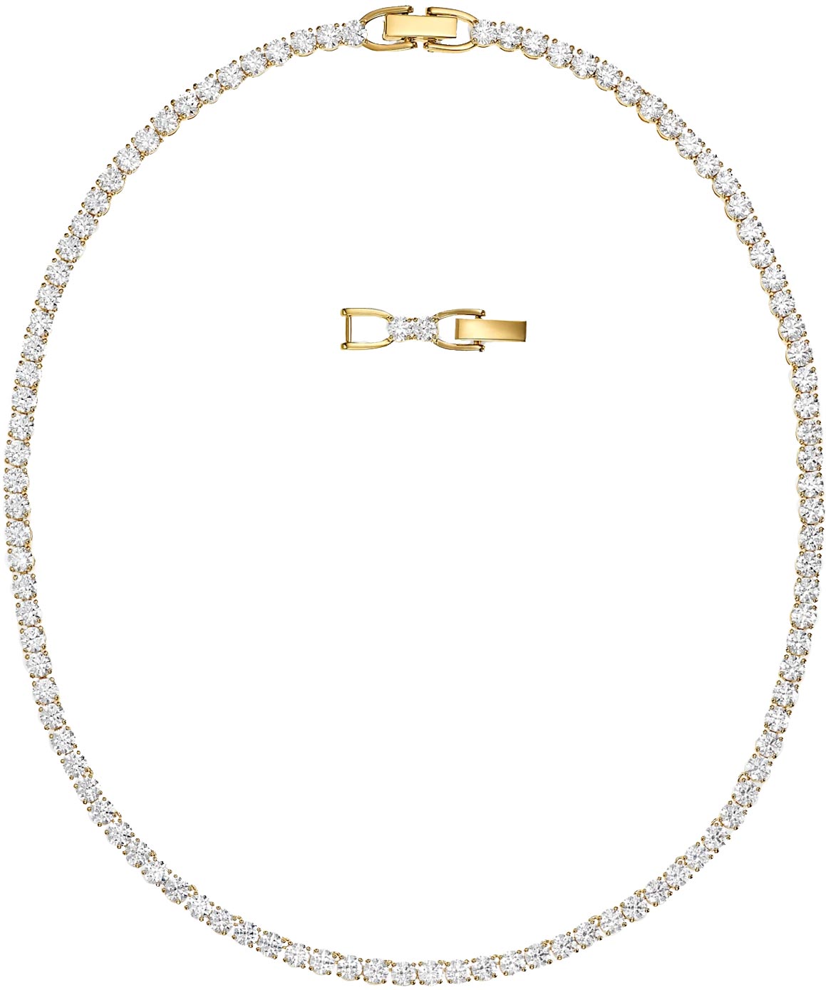 Swarovski Deluxe Tennis Necklace