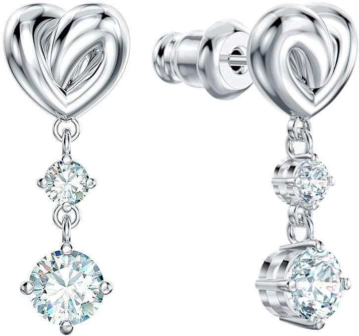 Серьги с подвесками Swarovski Lifelong 5517943