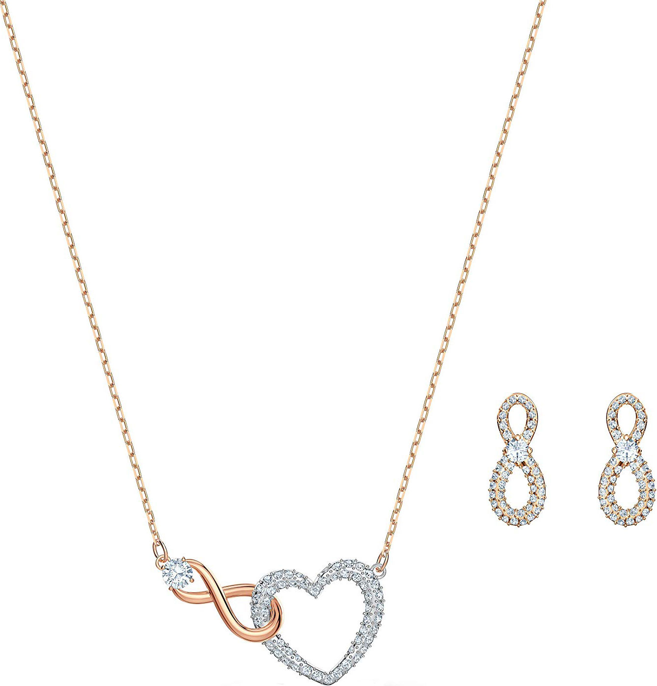 Комплект украшений Swarovski Infinity 5521040