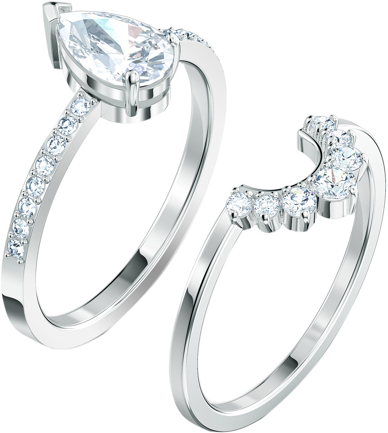 Наборное кольцо Swarovski Attract 5572658