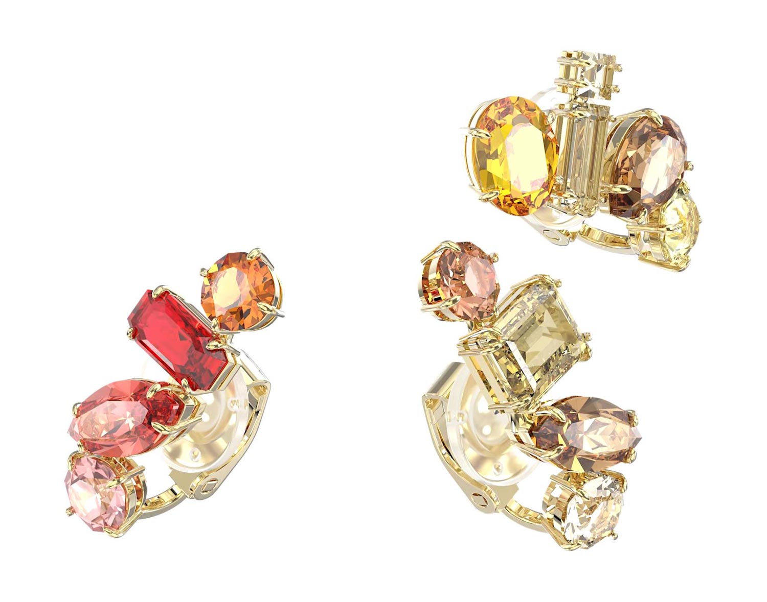 Серьги клипсы Swarovski Gema 5600763