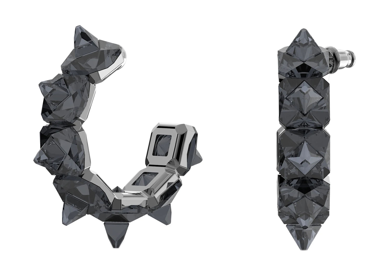 Серьги полукольца Swarovski Chroma 5613681