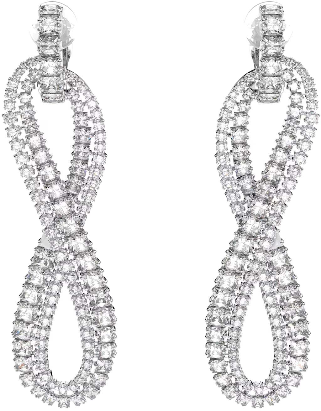 Длинные серьги клипсы Swarovski Hyperbola 5616586