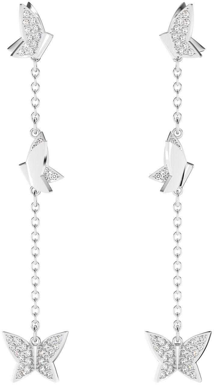 Длинные серьги ''Бабочки'' Swarovski Lilia 5636423
