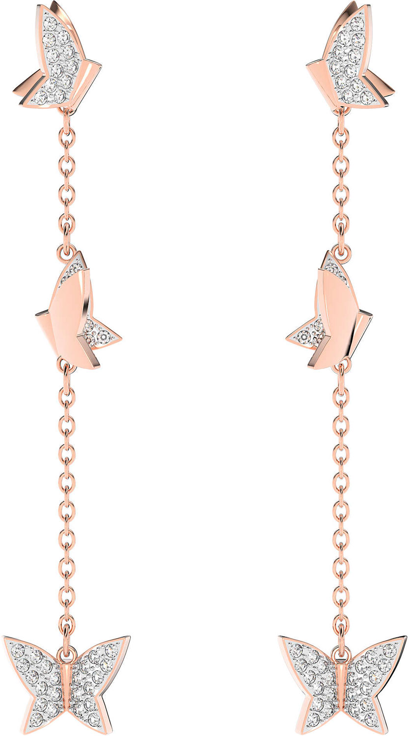 Длинные серьги ''Бабочки'' Swarovski Lilia 5636426